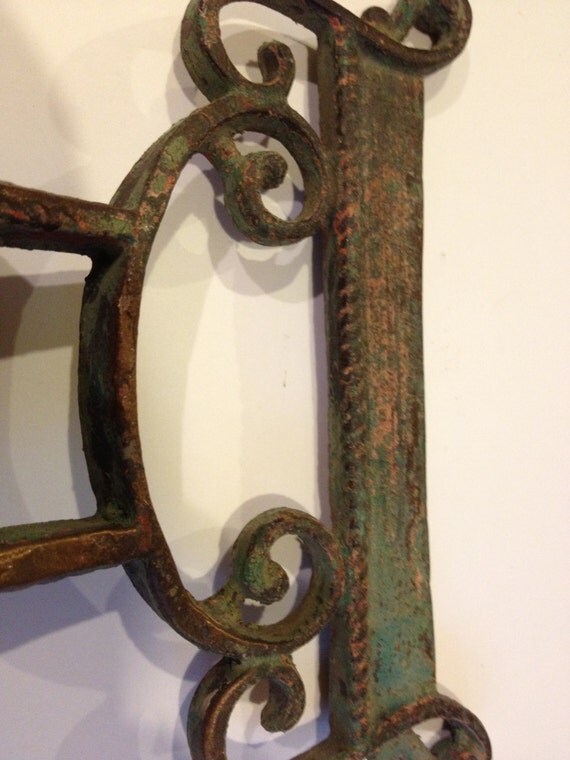 Antique Cast Iron Boot Scraper circa early 1900's