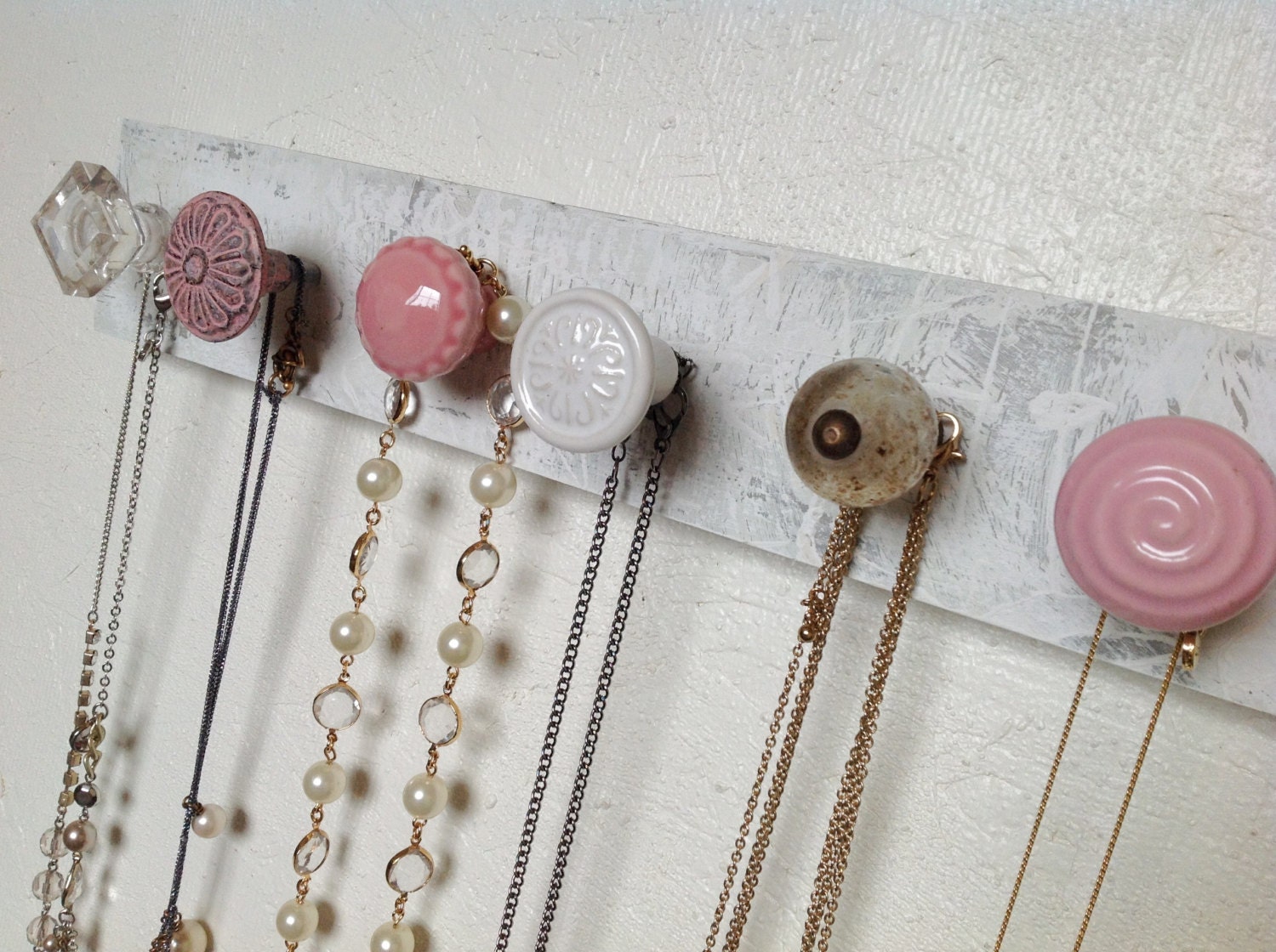 Necklace Holder Forever Pink Jewelry Organizer