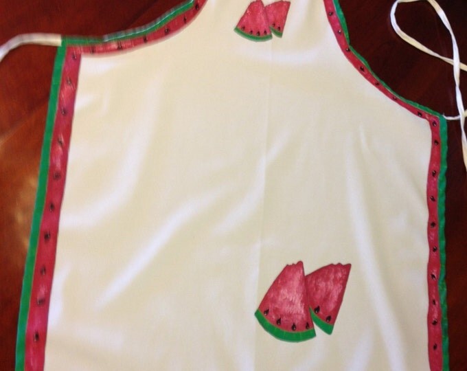 Watermelon Apron for Those Cook Outs or Cook Ins. Perfect for Fourth of July.