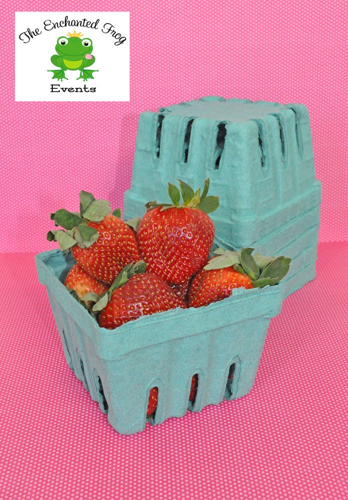 12 Pint Berry Basket Strawberry Basket Berry Carton Favor Box