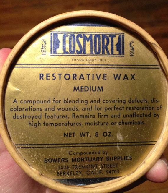 Cosmort Restorative Wax Mortuary Cosmetic Embalmer's