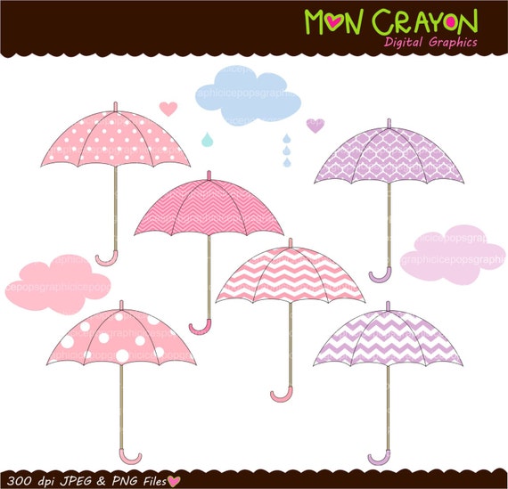 free baby shower umbrella clipart - photo #7