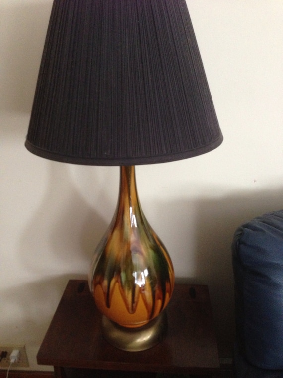 Mid-Century Modern table lamps matching set 60's to