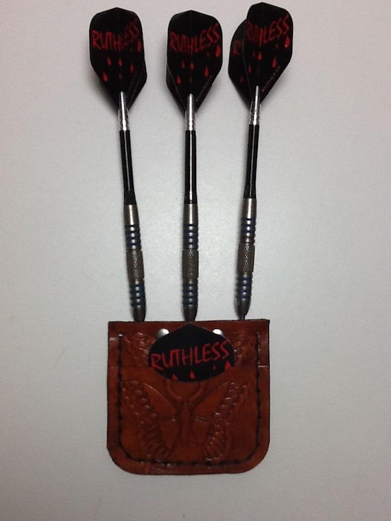Genuine Leather Dart Case Holder