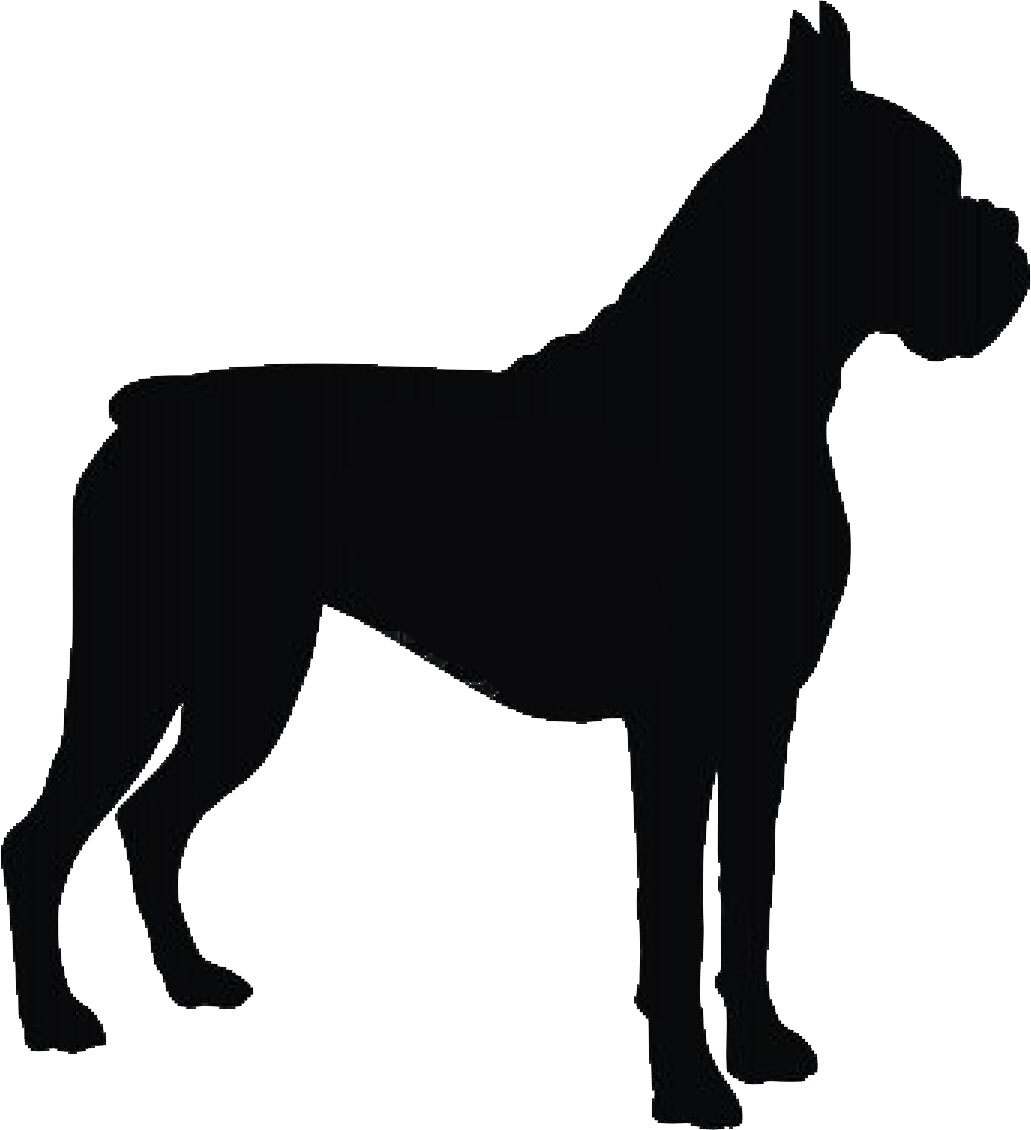 Boxer Decal Boxer Dog Lover Decal
