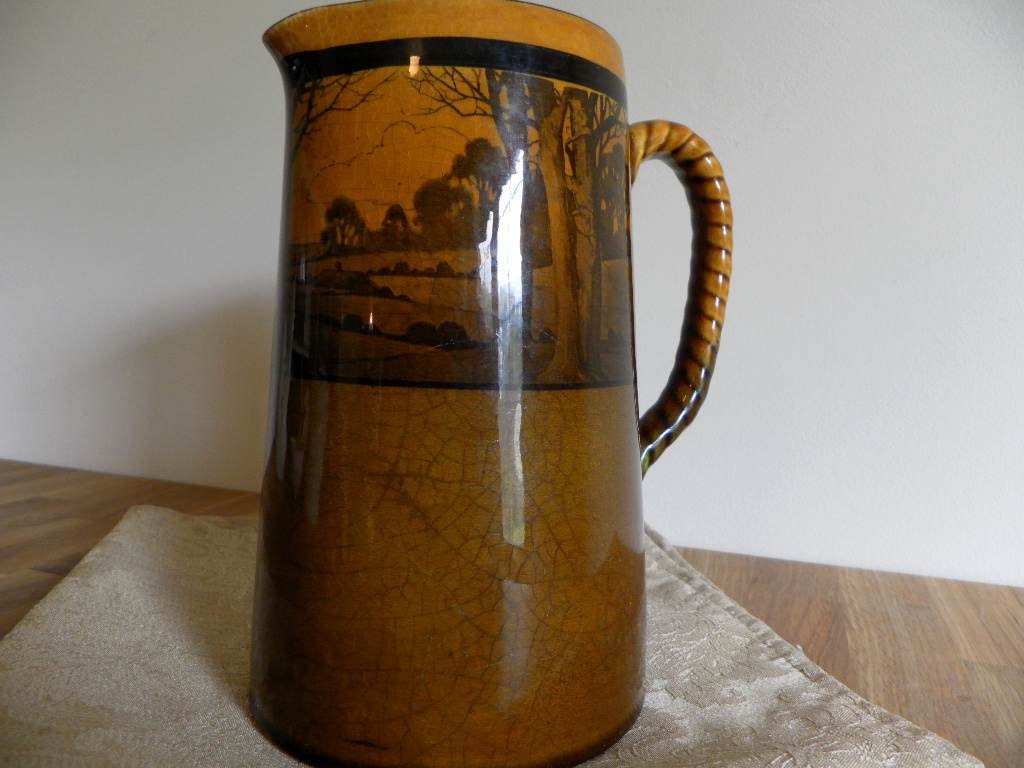 Royal Doulton Scenic Pitcher – Haute Juice