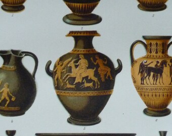 Popular items for vintage  greek vase on Etsy