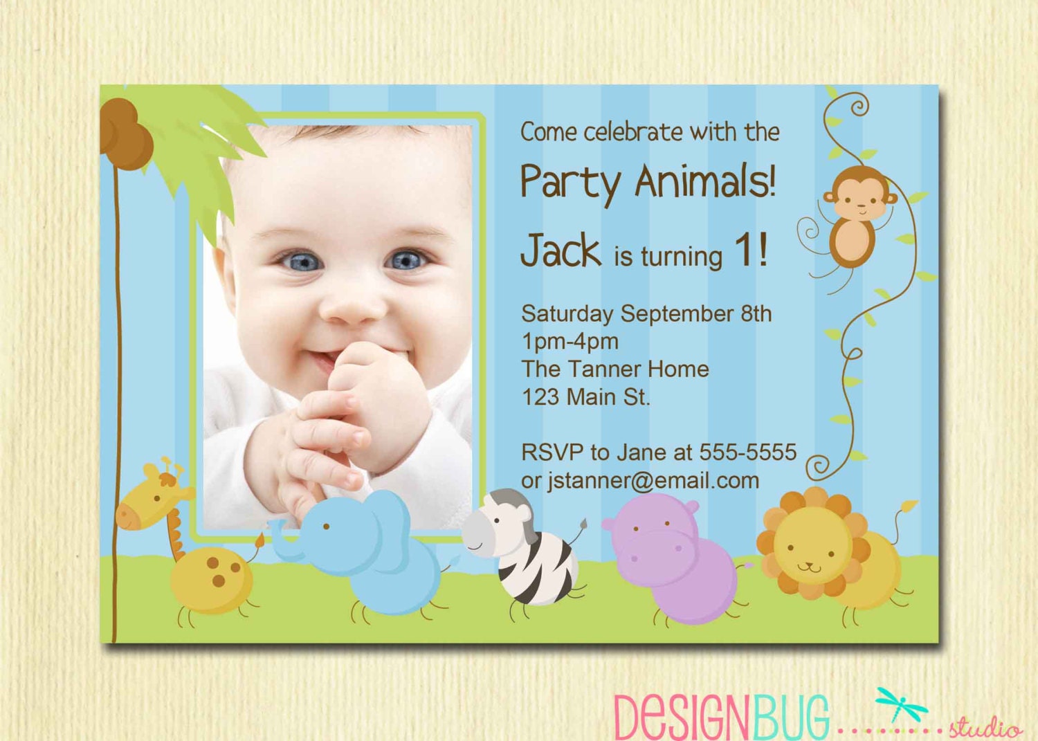 Invitations Birthday Boy 6