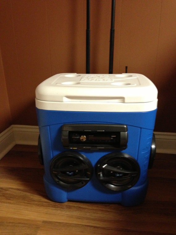 Cooler stereo Ice chest stereo Beach Radio Louisiana