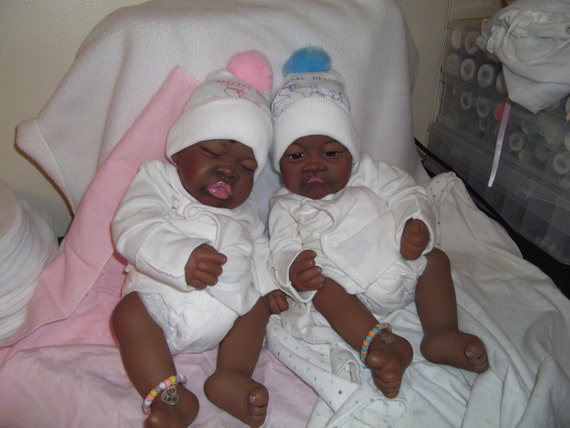 Set of Twins Reborn Baby Doll Boy and Girl by kathysdollsandmore