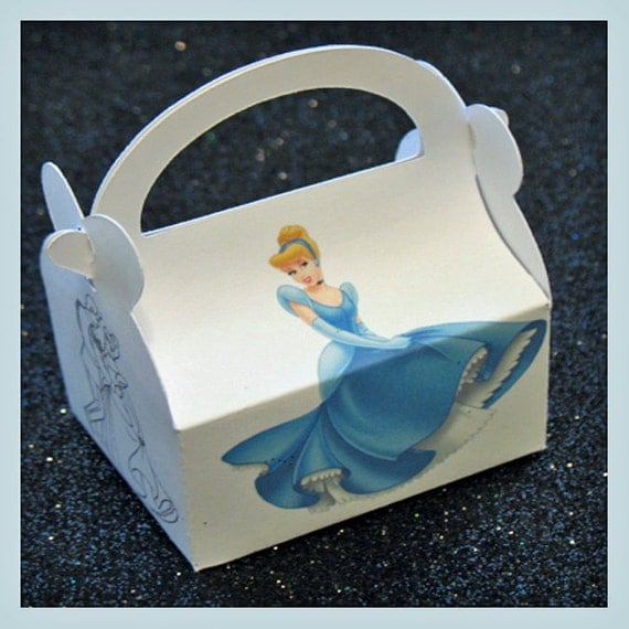 Items Similar To Princess Cinderella Party Favor Box Princess