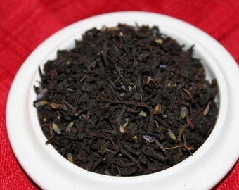 Earl Grey Tea: Lavender Earl Grey Black Tea -Whole Leaf Blend