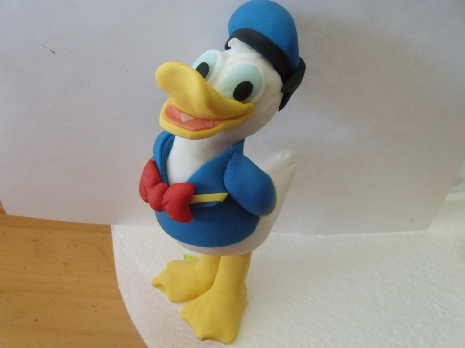 Donald Duck Fondant Cake Topper By Cupncake1 On Etsy