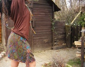 Upcycled Clothing Pixie Fairy skirt/Spring Summer clothing/GipsyGreen Wearable Arts Project