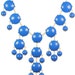 Blue Bubble Necklace, jcrew bubble necklace, J crew bubble necklace, Bubble Statement Necklace