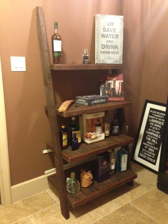 Items similar to Rustic shelving on Etsy