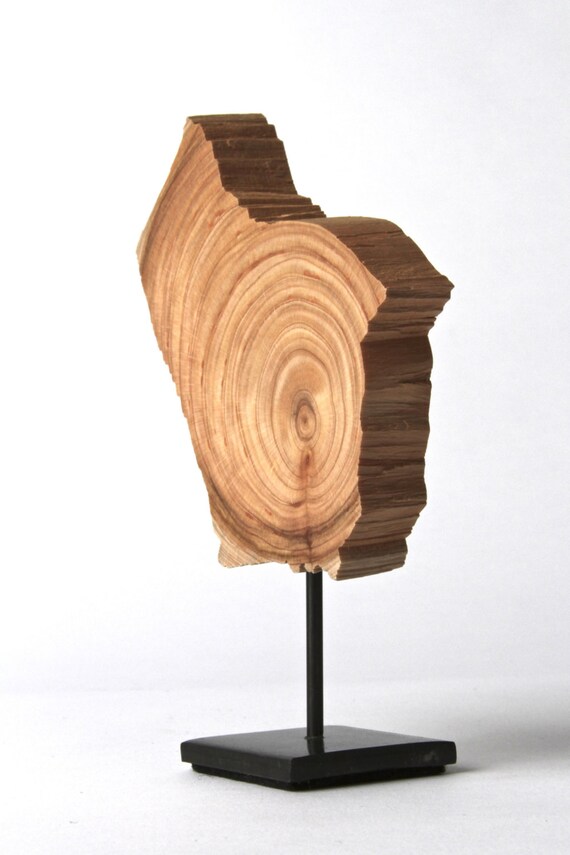 Minimalist Wood Sculpture Fine Art Wood Sculpture on by SplitGrain