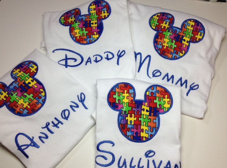 disney autism t shirts