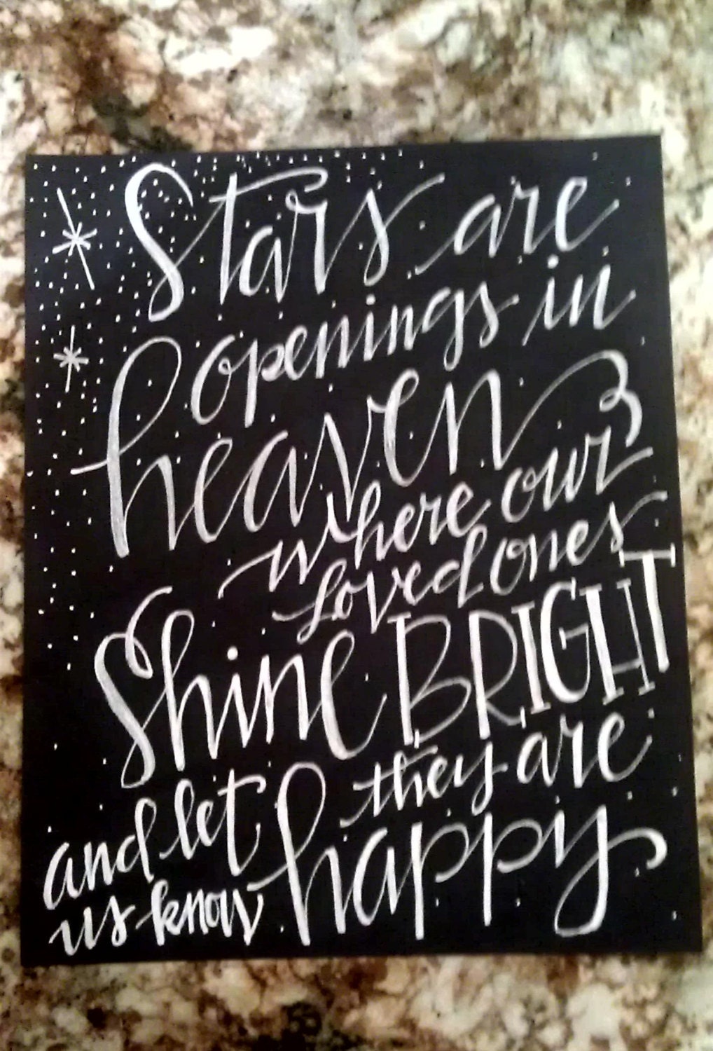 custom quote prints calligraphy prints