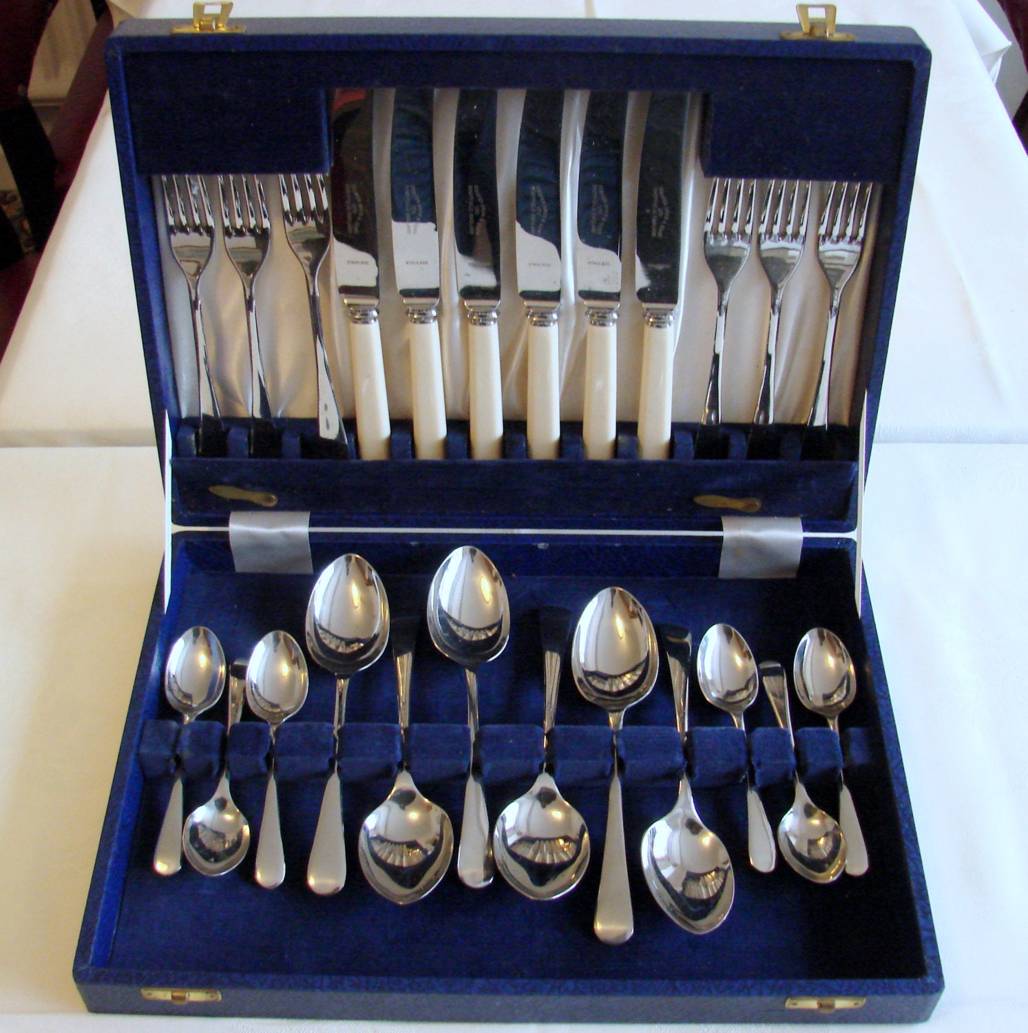 Vintage Staybright Firth Stainless Steel Dining Cutlery Set