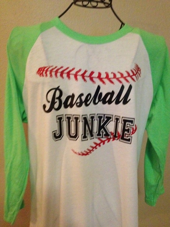 Items similar to Baseball / Softball Junkie on Etsy
