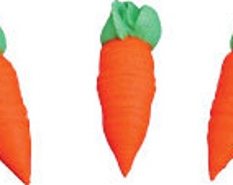 Gold Carrots, Edible Gold Carrots, Carrots Painted Gold For A Class A Cake! Royal Icing Carrots, Carrot Decorations, Simply Beautiful !