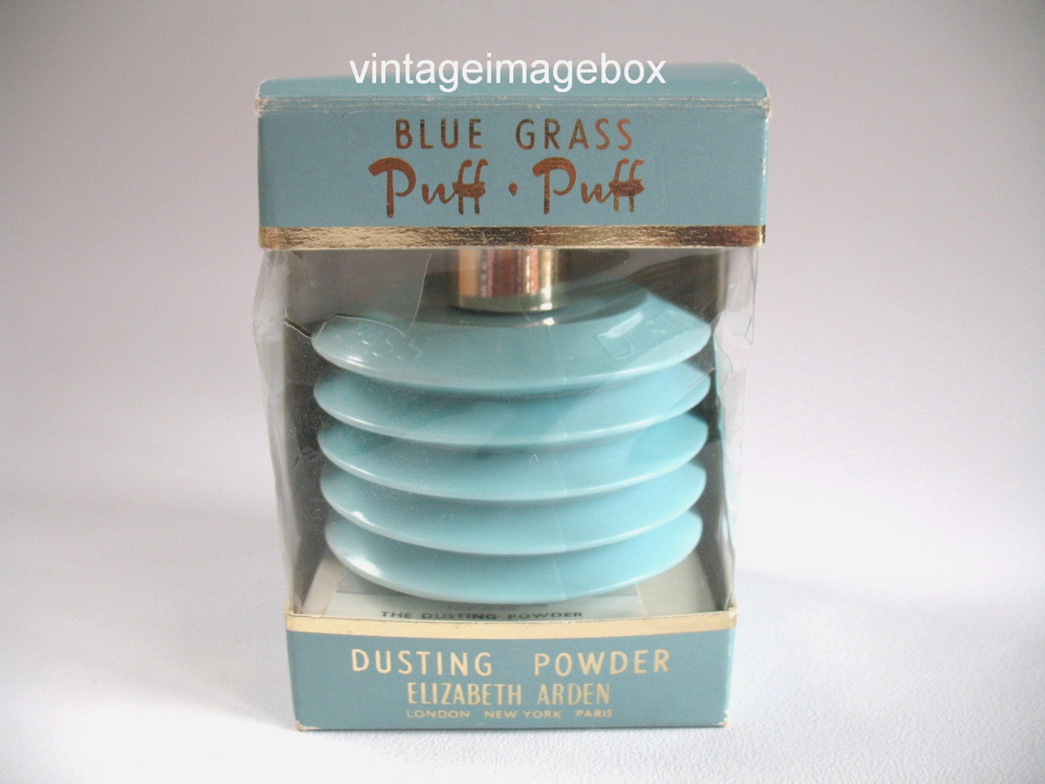 ELIZABETH ARDEN Blue Grass 'Puff Puff' Dusting Powder