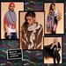 Hipster FUNKY upcycled one of a kind custom made UNISEX Rag Scarves