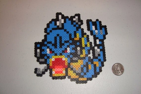 Pokemon Gyarados Perler Sprite Via Etsy Pokemon Bead Diy | The Best ...