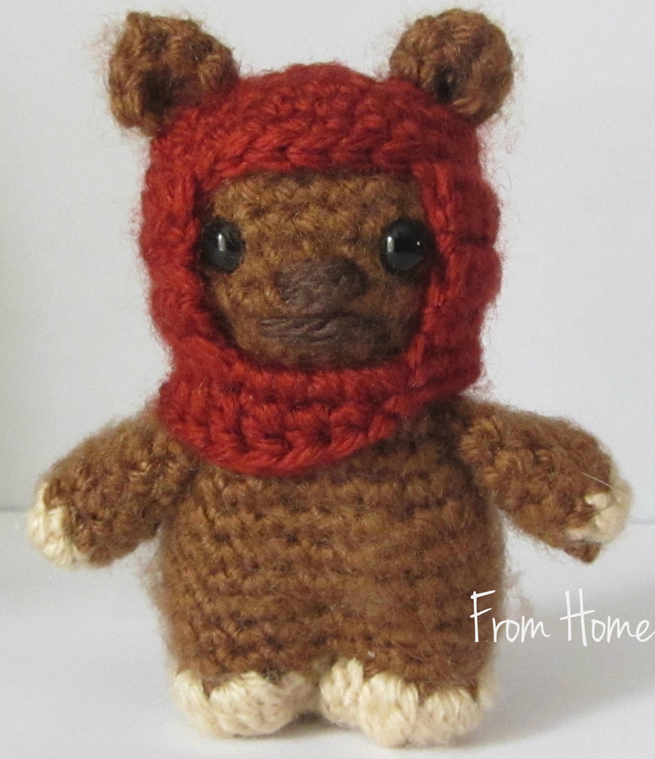 Crochet Ewok Amigurumi Character SciFi Doll by FromHomeCrochet