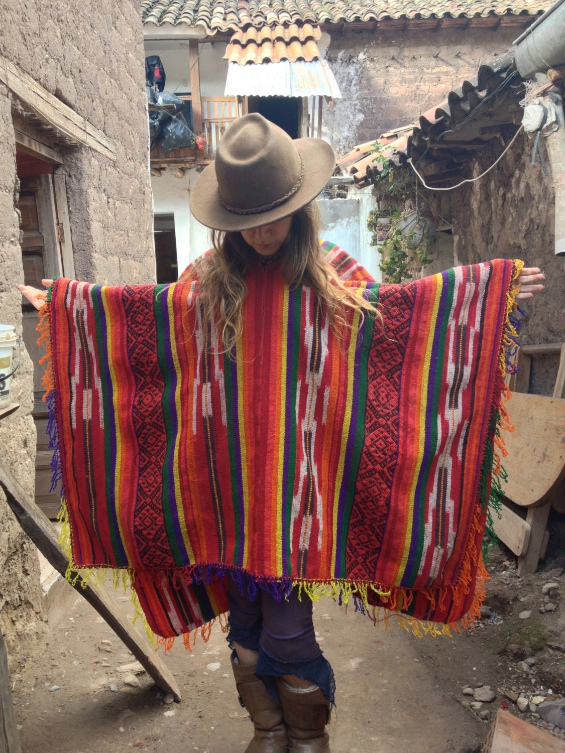 Celebration Series Peruvian Wool Poncho