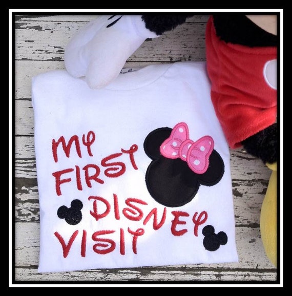 disney first visit shirt