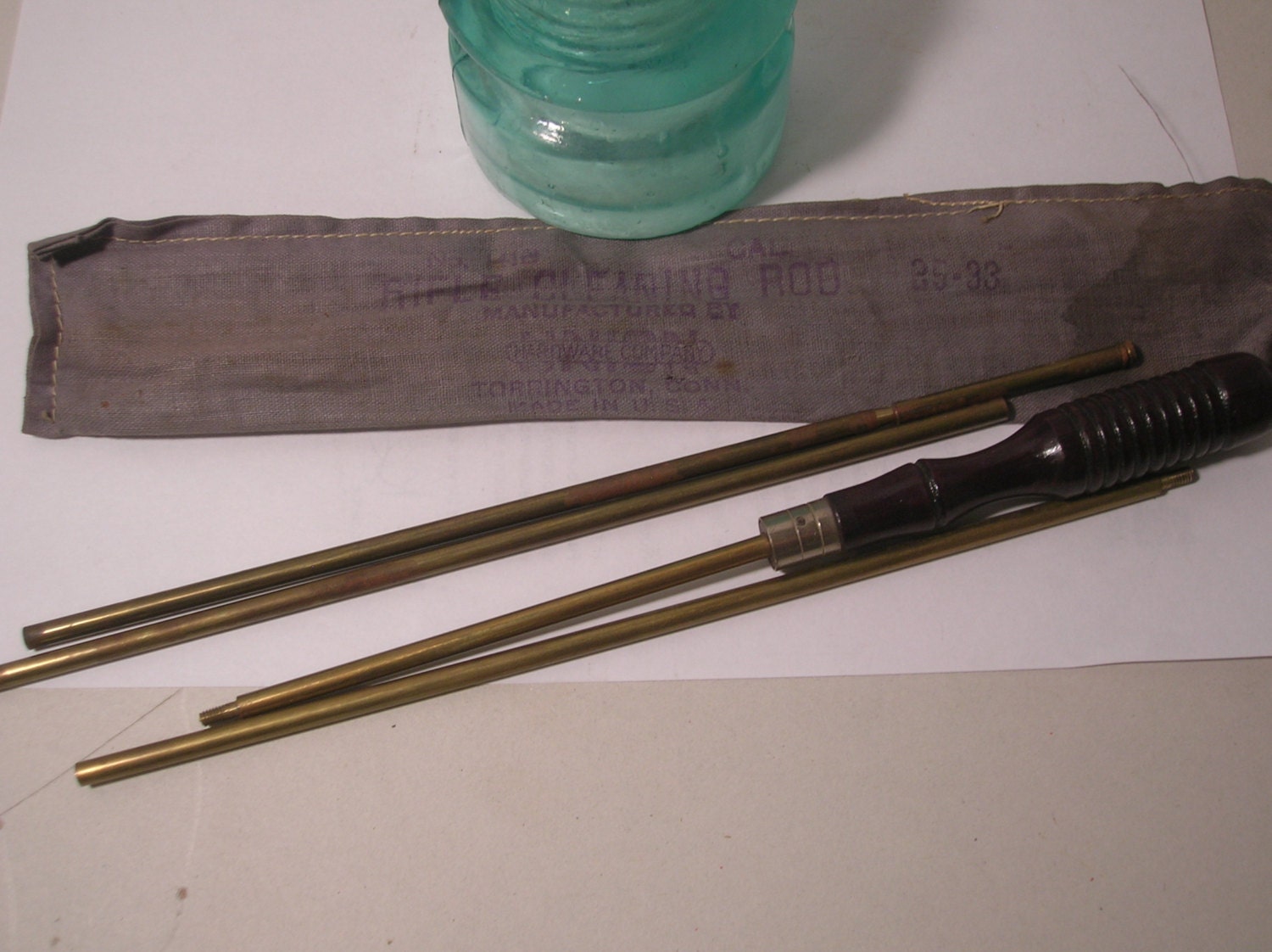 Union Hardware Company Gun Cleaning Rod Brass 30