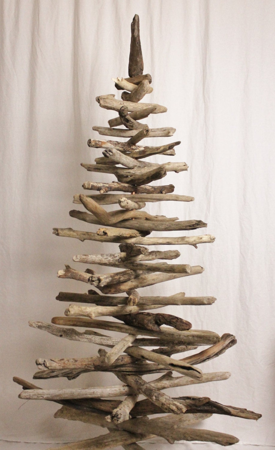 Driftwood Christmas Tree DWCT-L-003 by DriftwoodandCactus on Etsy