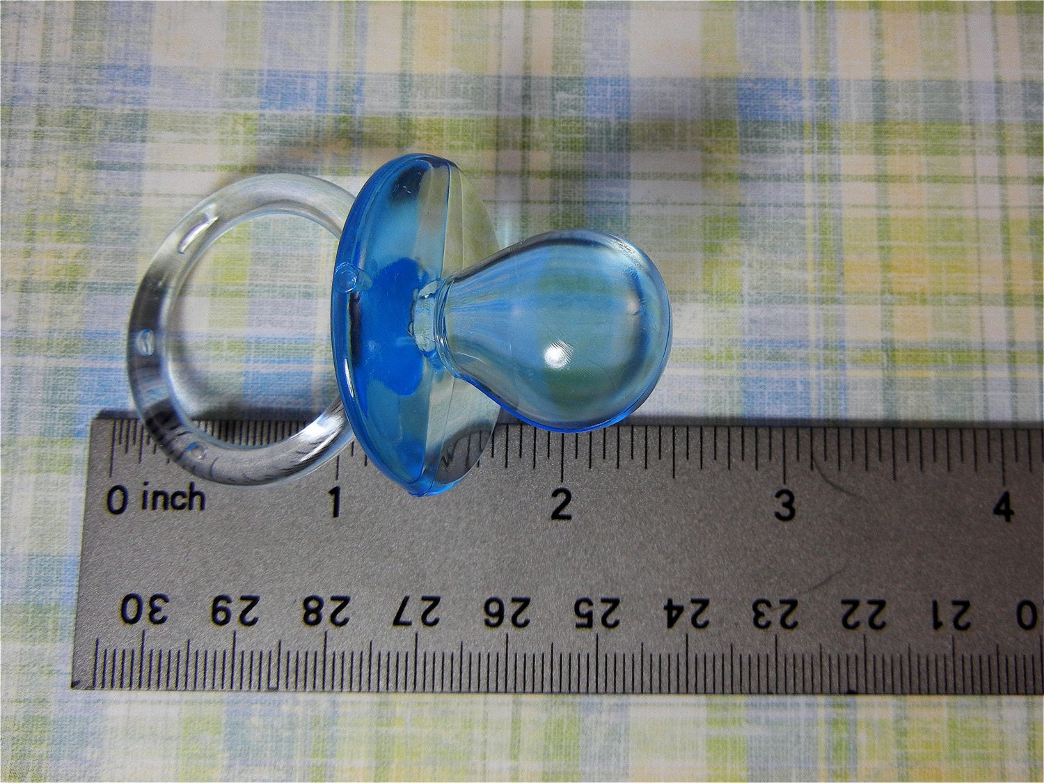 12 Large Blue Pacifiers For Boy Baby Shower Or Gender Reveal