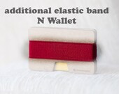 Additional elastic band for N Wallet (wood, aluminum, carbon fiber, plexi), N wallet, Elephant Wallet