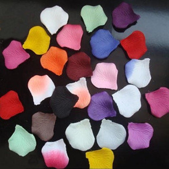 Wholesale 1000pcs Fabric Rose Petals Silk Flower For DIY