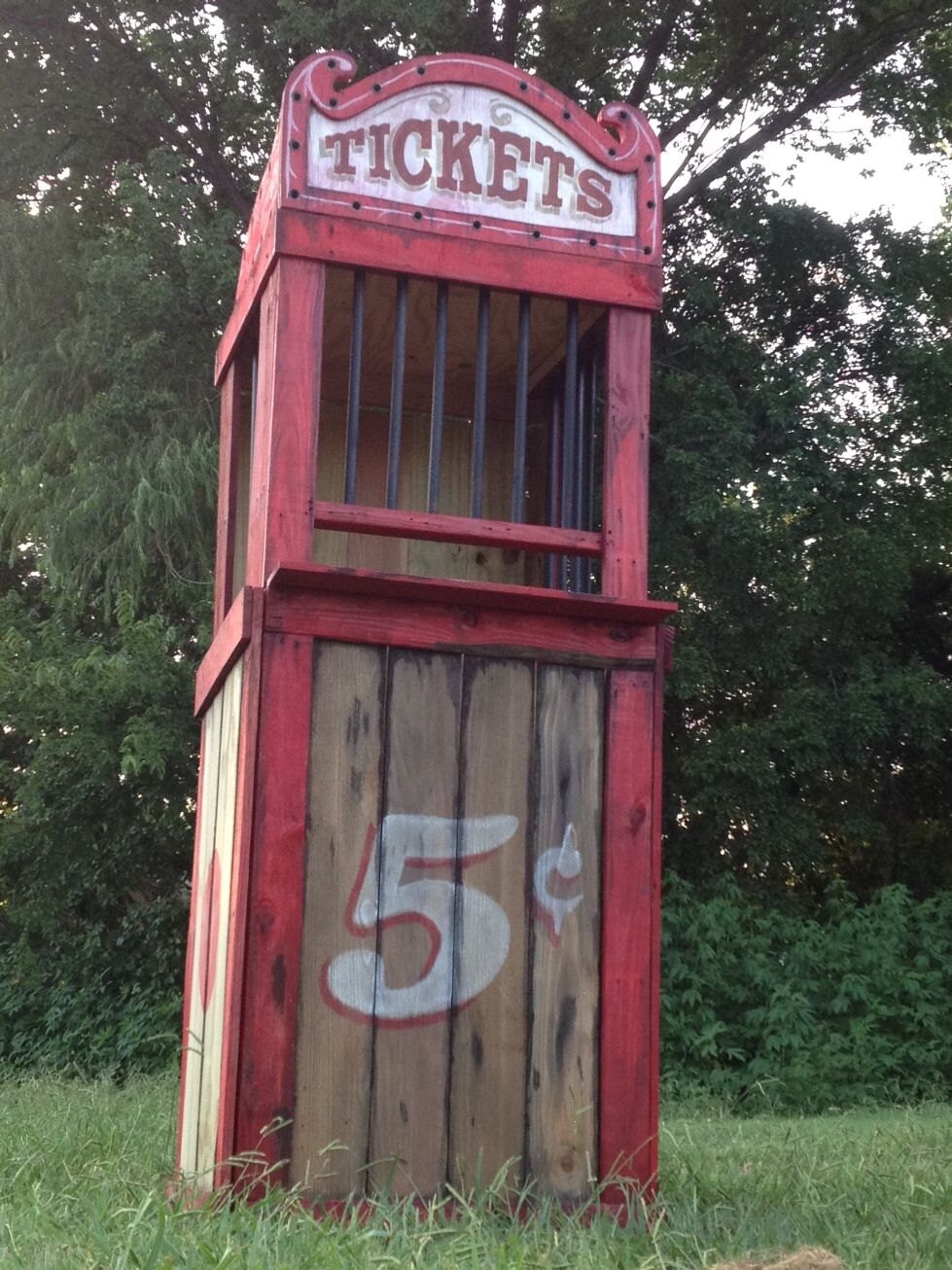 Haunted House Carnival Ticket Booth Halloween by NorTexEvents