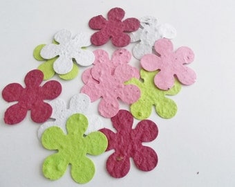 Plantable Paper Memorial Flowers Made From Paper Embedded With Flower Seeds