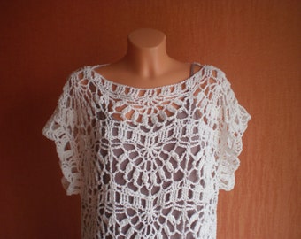 Popular items for crochet tunic on Etsy
