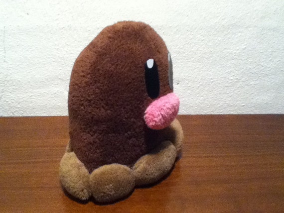 alolan diglett plush