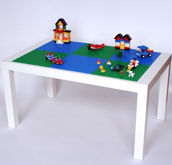 Large LEGO® Table with 20 x 30 LEGO Building by VineStreetMaker