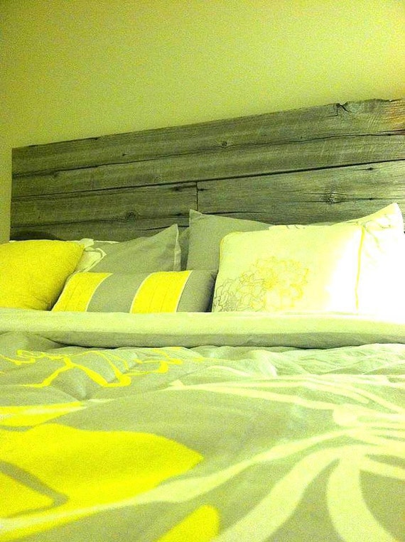 Barnwood Headboard Full/Queen by TheWildfireCreations on Etsy