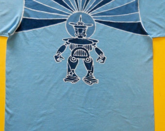 Popular items for robot t shirt on Etsy