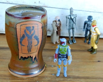 Boba Fett Tumbler or Pint Glass - Made to Order