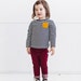 Stretchy denim pants maroon