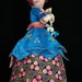 Cloth Advent Calender Art Doll - Counting Down the Days OOAK soft sculpture