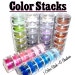Color Stacks -6 Mineral Eyeshadows-Your choice of Colors