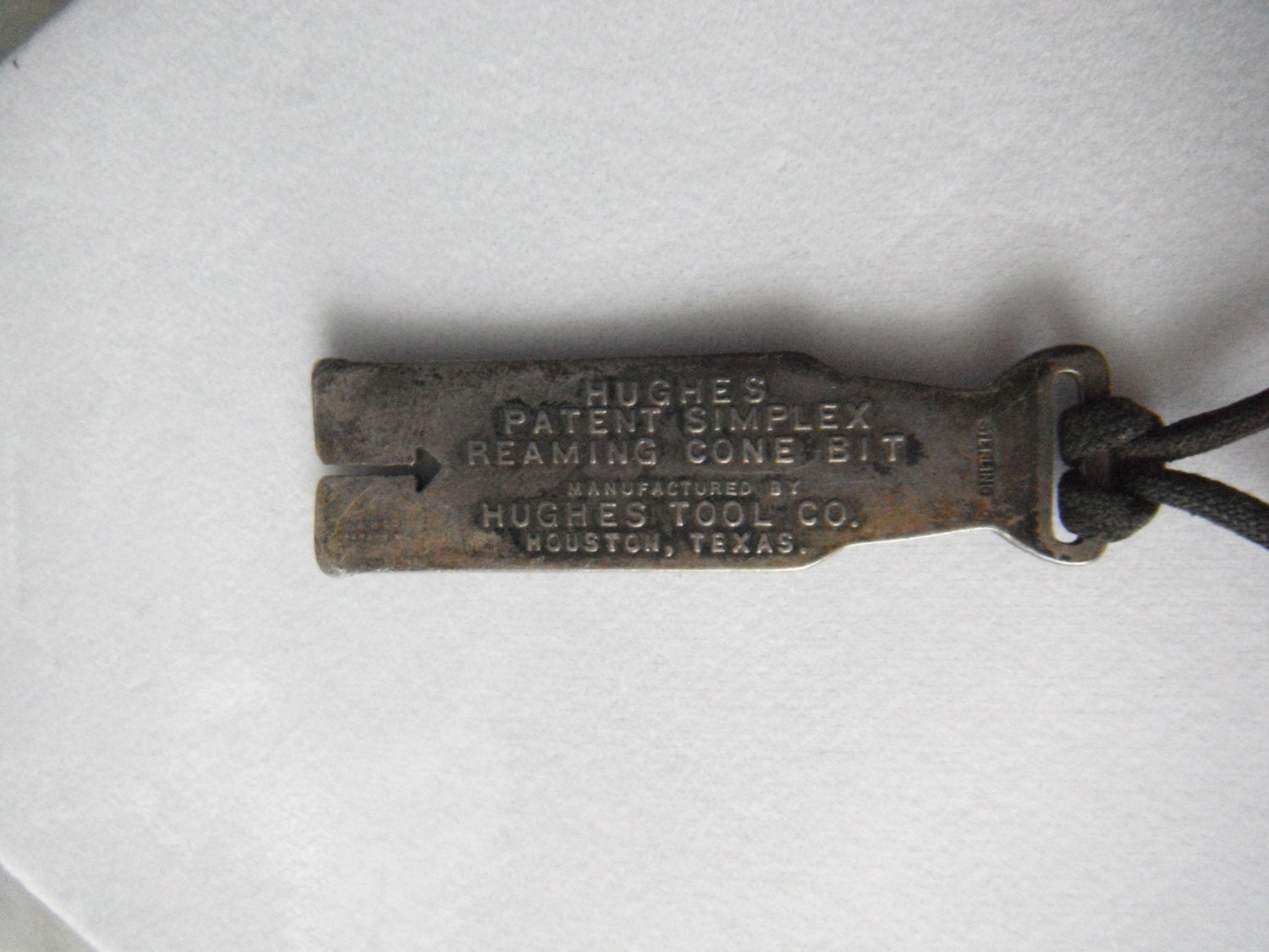 Hughes Tool Co. Watch Fob Sterling
