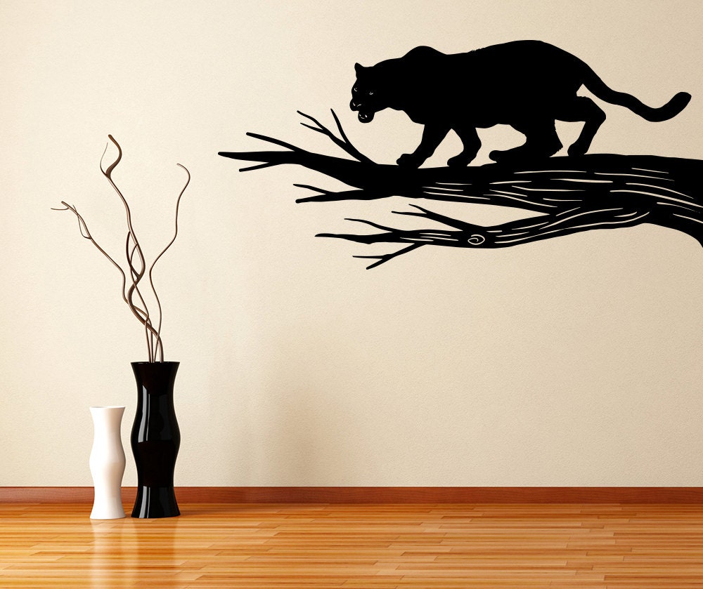 Vinyl Wall Decal Sticker Black Panther OSMB990s